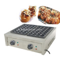 Portátil 2-Plate Electric Takoyaki Grill Machine Fishball Grill